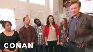 Conan Hangs Out With His Interns | CONAN on TBS