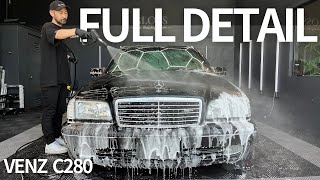 【傷だらけのベンツ】徹底洗車とポリッシュで下地を整えツヤツヤコーティング｜BENZ C280｜tershine｜COATING｜DETAILING｜CARWASH