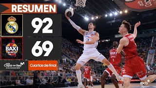 Real Madrid - BAXI Manresa (92-69) RESUMEN I Copa del Rey Gran Canaria 2025