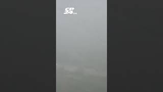 Severe thunderstorm rolls into London