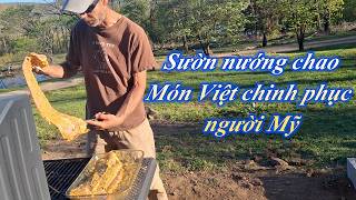 #376 Sườn nướng chao\ Những người Mỹ bị chinh phục bởi vị ngon của món Việt
