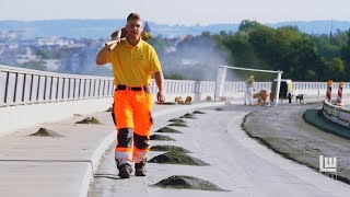 Berufsbild Beton- und Stahlbetonbauer (m/w/d) im Bereich Bauwerks-Instandsetzung und Gussasphalt