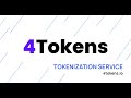 4Tokens Project introduced by Nikolay Smirnov - the PM of the project