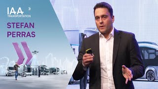 Keynote by Stefan Perras (Siemens Smart Infrastructure) | IAA TRANSPORTATION 2022