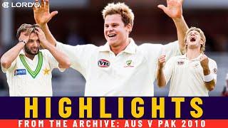 Steve Smith's Debut Test in Rare Neutral Match! | Classic Match | Australia v Pakistan 2010 | Lord's
