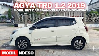 Dijual Toyota Agya Trd's 1.2 manual th 2019 | mobil bekas irit kondisinya original