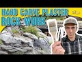 Hand Carve Plaster Rock Work