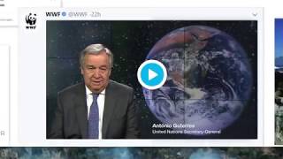Official Earth Hour 2018 Vidéo Connect2Earth