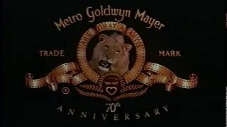 MGM/UA Home Video / Metro-Goldwyn-Mayer [70 Years] logos (1993/May 6, 1994)