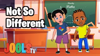 Not So Different | Trapery Rhymes + Hip Hop Kids Songs by Jools TV