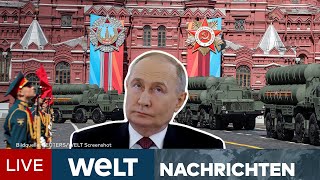 PUTINS PROTZ-PARADE: Russland feiert "Tag des Sieges" mit Militärparade in Moskau | WELT NEWSSTREAM