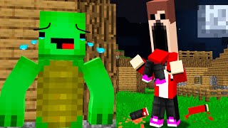 Mikey found SCARY FAKE JJ and Attack the Village in Minecraft - Maizen
