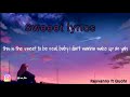 Rayvanny ft Guchi - sweet lyrics (Official lyric video)