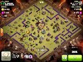 【クラン対戦】th8　広ーい配置をドラッシュ＋裏バルで攻略！☆３