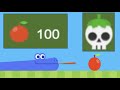 World First Poison Mode 100 Apples Speedrun - Google Snake