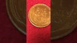 1943 Copper Wheat Penny.