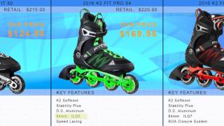 2016 K2 Mens Inline Skate Buying Guide by InlineSkatesDotCom