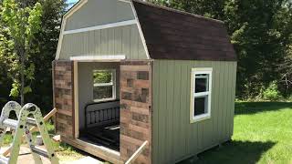 10x10 Shed Into Guesthouse Transformation