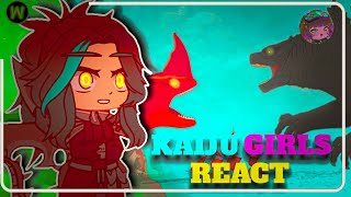 Kaiju Girls React to The Red Bluster Vs. Godzilla | EPICK BATTLE - (🇲🇽/🇺🇲) - Gacha Club | Mr.Wesker