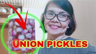 HOW TO MAKE ONION PICKLES/ ATSARANG SIBUYAS.