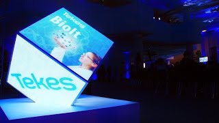 TEKES DIGITAL.FINLAND.GO! EVENT - Stramos LED Tiles digital signage