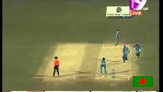 Chittagong Kings Vs Dhaka Gladiators @Chittagong BPL 2013 1st Innings Highlights Match 24