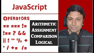 JavaScript Operators - Arithmetic , Assignment, Comparison and Logical Operators - Demo