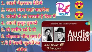 Asha Bhosle with O.P.Nayyar solo hits songs Old Evergreen songs Asha Bhosle romantic songs