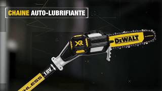 DCMPS567 - Fierastrau cu lant pentru crengi , DEWALT , 18V , motor fara perii