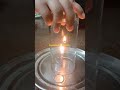 experiment of water with candle in glass. experimentforkids scienceexperiment