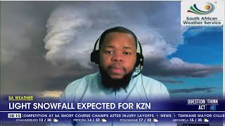 SA Weather | Light snow expected for KZN