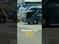 Bus viral, Detik detik Pandawa 87 Skylander R22 Pariwisata keluar dari New Armada