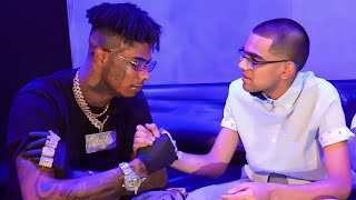 N3on MEETS Blueface For The First Time