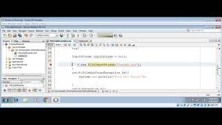 JAVA Program To Determine File Length