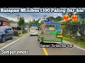 Balapan Minibus l300 Paling Bar-bar || Sempat Sampek Emosi