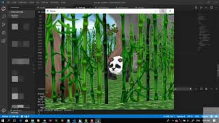Panda3d wellcome panda project with python
