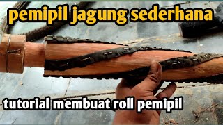 mesin pemipil jagung sederhana  atau perontok jagung sederhana