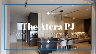 The Atera Petaling Jaya Type C 1,024sf 3 Rooms 2 Baths