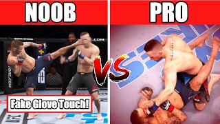 UFC 4: Noob Vs Pro [8 Things ONLY Noobs Do in UFC 4]