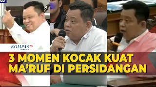 Momen Kocak Kuat Maruf di Persidangan, Salam Cinta Korea hingga Buat Hakim Tertawa