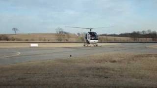 My third solo flight... Hover check and clearing turns...