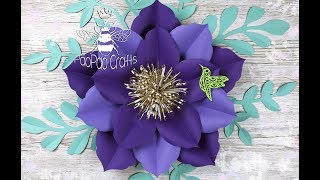 Flor Gigante De Papel Moldes Gratis Flores De Papel Giant Paper Flower
