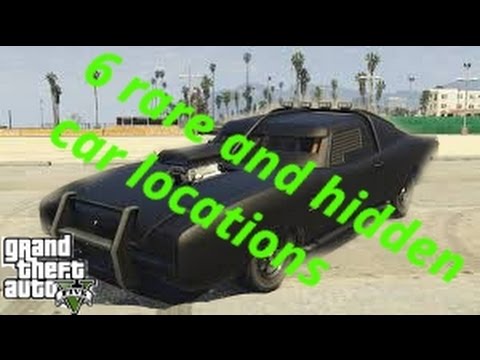 6 Rare And Hidden Cars In Gta 5 Story Mode - YouTube