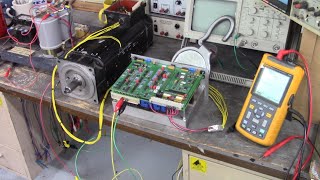 (Part2) Testing Our Repair of the Unitek Servo Drive TVD6.2-400-25RS