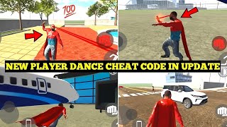 Indian Bike Driving 3D New Update 🤯🔥| Player Dance Cheat Code+SuperMan Cheat Code| Harsh in Game