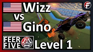 Wizz vs Gino | $500 Feer Five - Level 1 | Rocket League 1v1