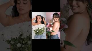 වැඩියෙන්ම ලස්සන කව්ද 😍 | sri lanka actresses ❤️ | shanudri vs dilushi | flower girl look | #shorts