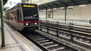 Vienna U6 U-Bahn Burggasse-Stadthalle Station