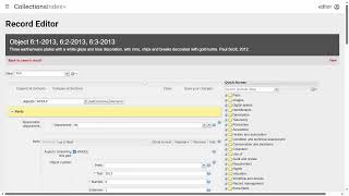 CollectionsIndex+ Objects Module Overview