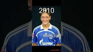 Mesut ozil over the years 1988-2023 evolution #shorts